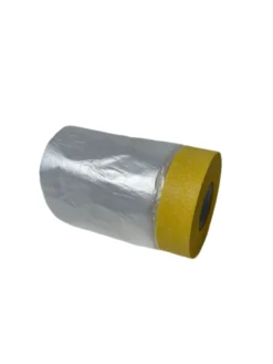Abdeckfolie mit Malerkrepp Masker Tape 550mmx20m 1x
