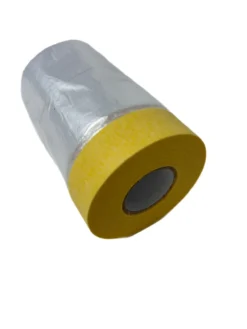 Abdeckfolie mit Malerkrepp Masker Tape 550mmx20m 1x