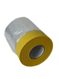 Abdeckfolie mit Malerkrepp Masker Tape 550mmx20m 1x