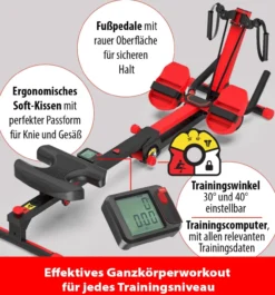 AbRowing Rudergerät & Bauchtrainer