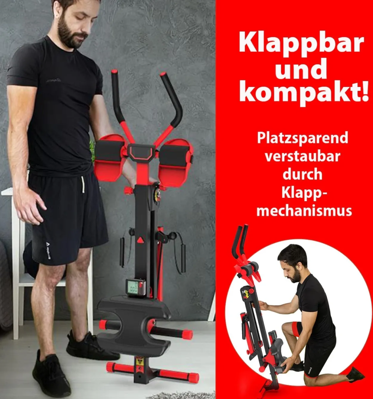 AbRowing Rudergerät & Bauchtrainer