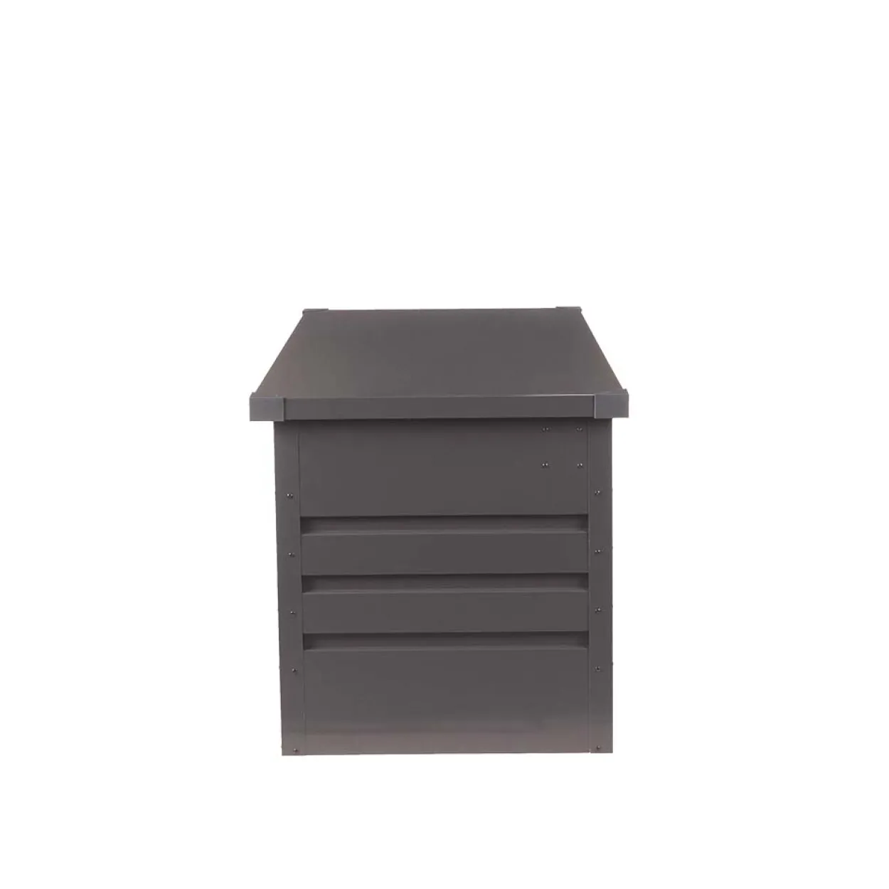 abschließbare Megabox XL 400 Liter anthrazitgrau
