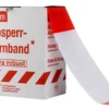 Absperrband 100 m rot weiß