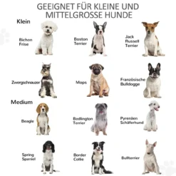 Absperrgitter Hund 6-teilig, 432 x 70 cm Faltbar Türschutzgitter mit Stützfüßen