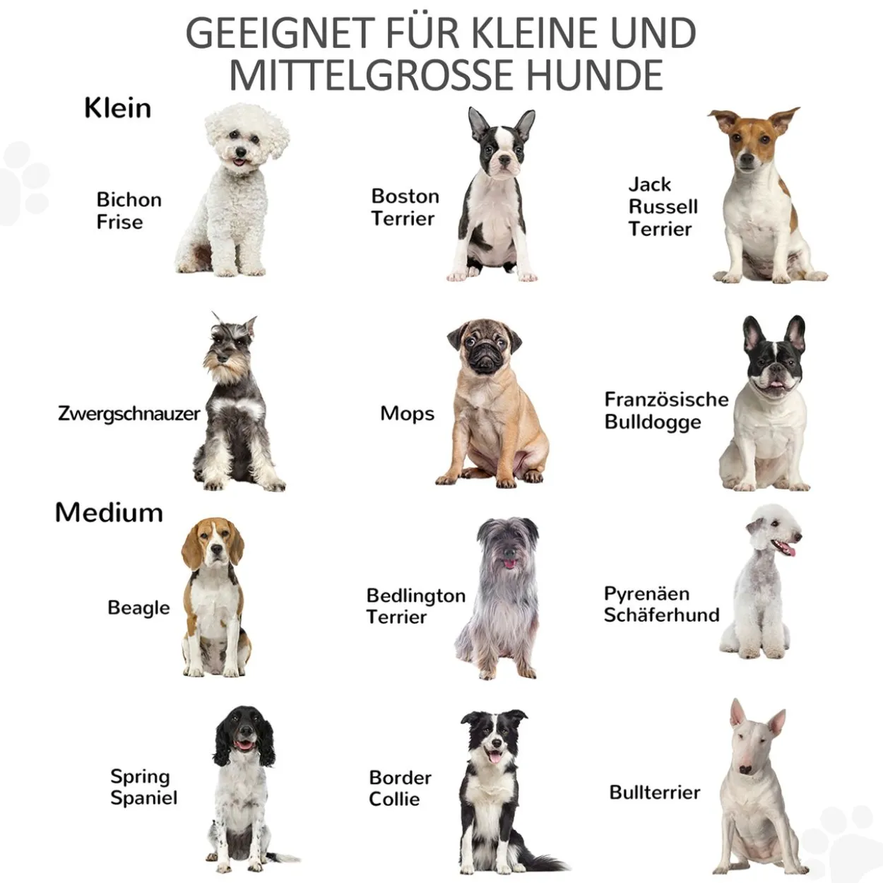 Absperrgitter Hund 6-teilig, 432 x 70 cm Faltbar Türschutzgitter mit Stützfüßen
