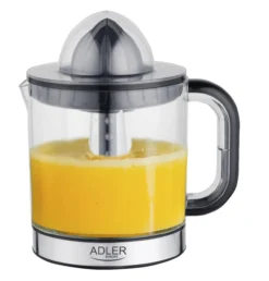 Adler AD 4012 Zitruspresse mit 1,2 L Saftbehälter, 40 W - Schwarz