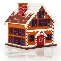Adventskalender als Winterhäuschen - befüllbar & wiederverwendbar