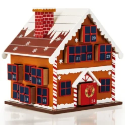 Adventskalender als Winterhäuschen - befüllbar & wiederverwendbar