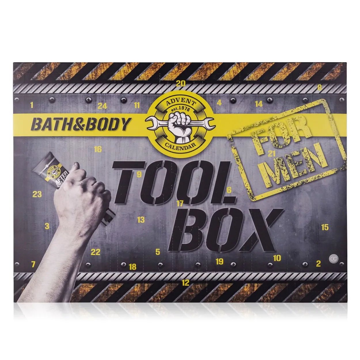 Adventskalender FOR MEN - BATH & BODY TOOLS in Box