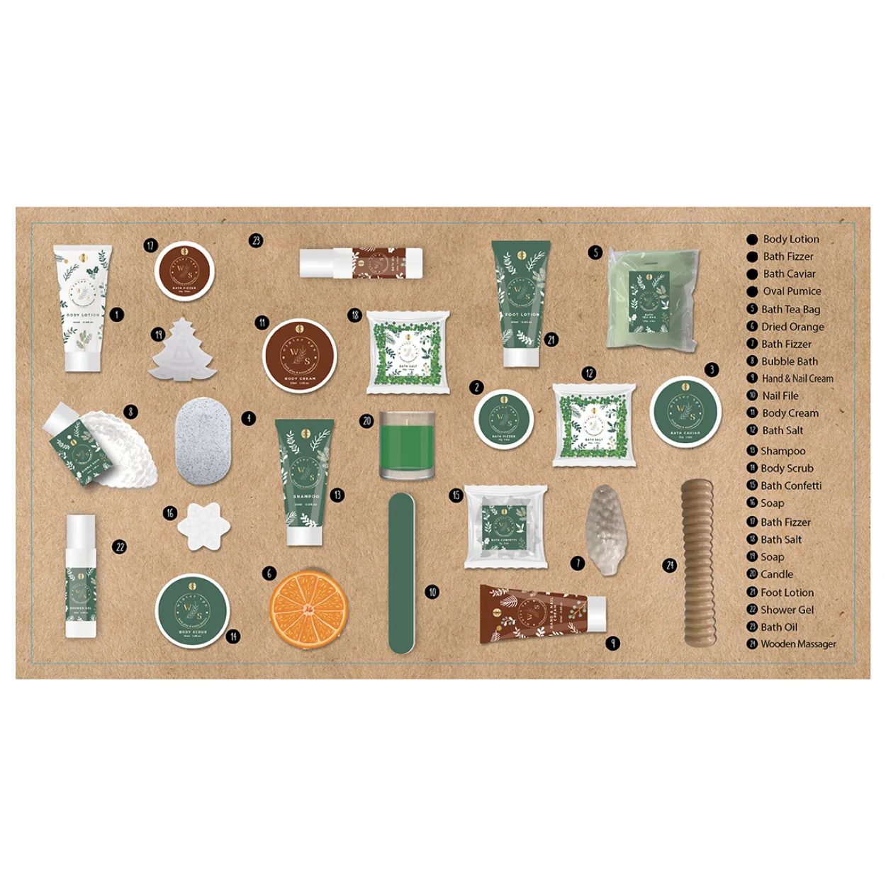 Adventskalender WINTER SPA