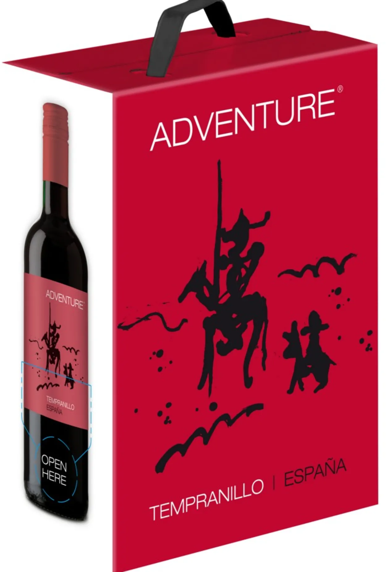 Adventure Tempranillo Bag in Box 3 l