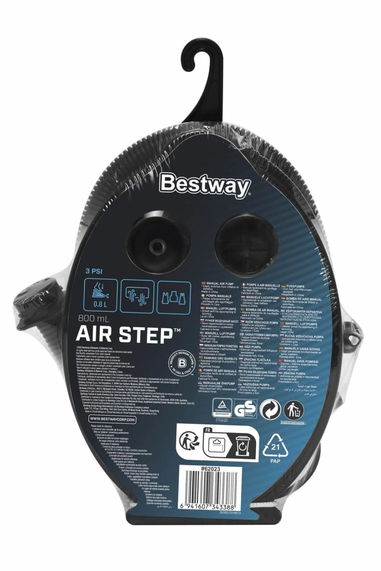 Air Step™ Fußpumpe 800 ml