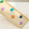 AIYAPLAY 3 in 1 Klettergerüst Set mit Rutsche, Kletterdreieck aus Holz Indoor