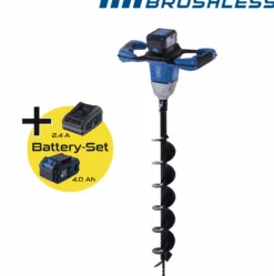 Akku-Erdbohrer BC-EB100-X SET L inkl. 4Ah Akku + 2,4A Ladegerät