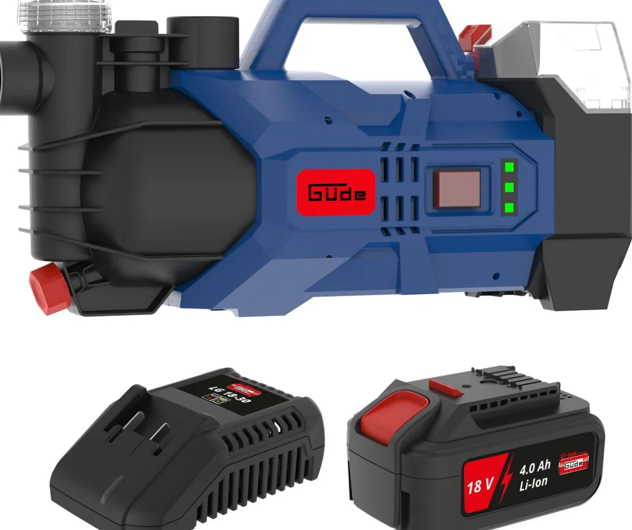 Akku Gartenpumpe GP 18-401-30