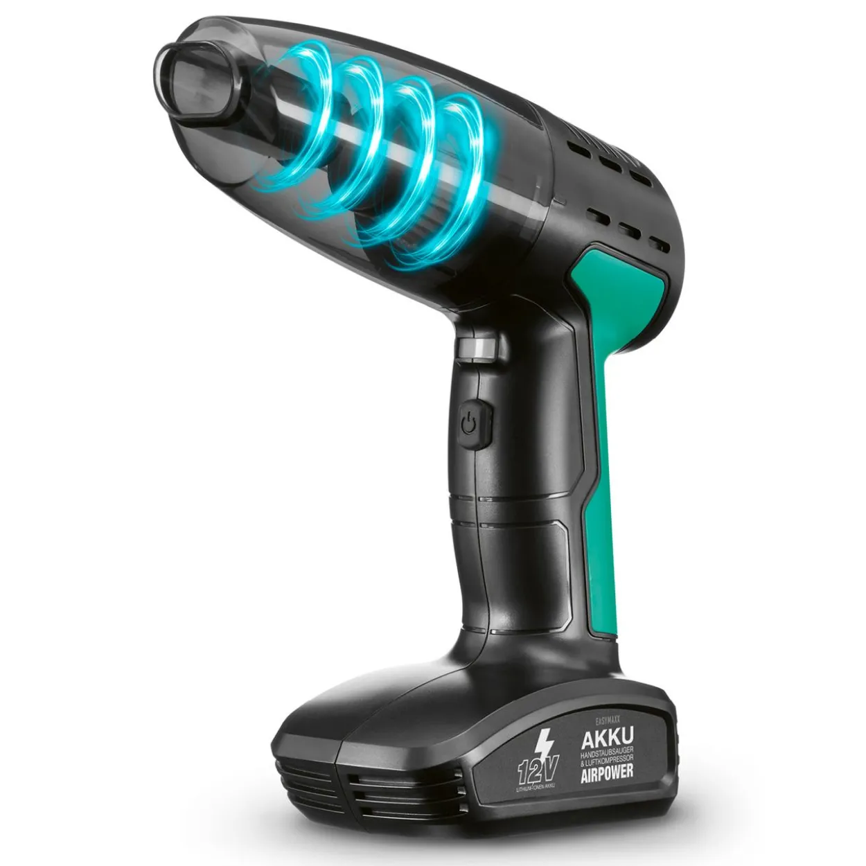 Akku-Handstaubsauger 11,1V schwarz/grün