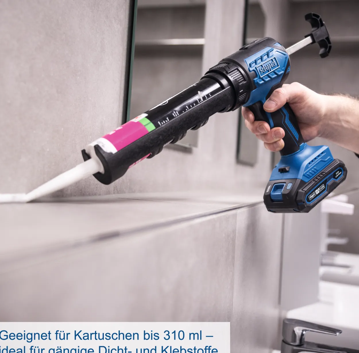 Akku Kartuschenpistole C-SEG310-X - Set S