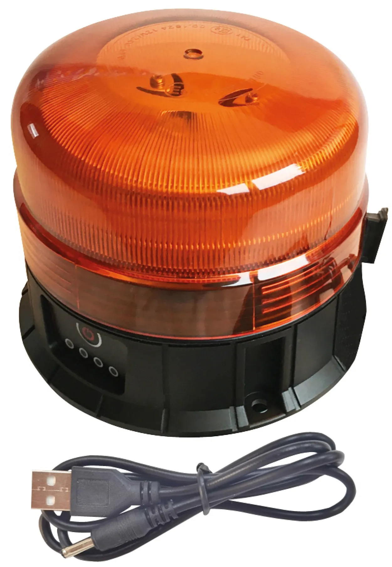 Akku LED Rundumkennleuchte 12/24V,R65