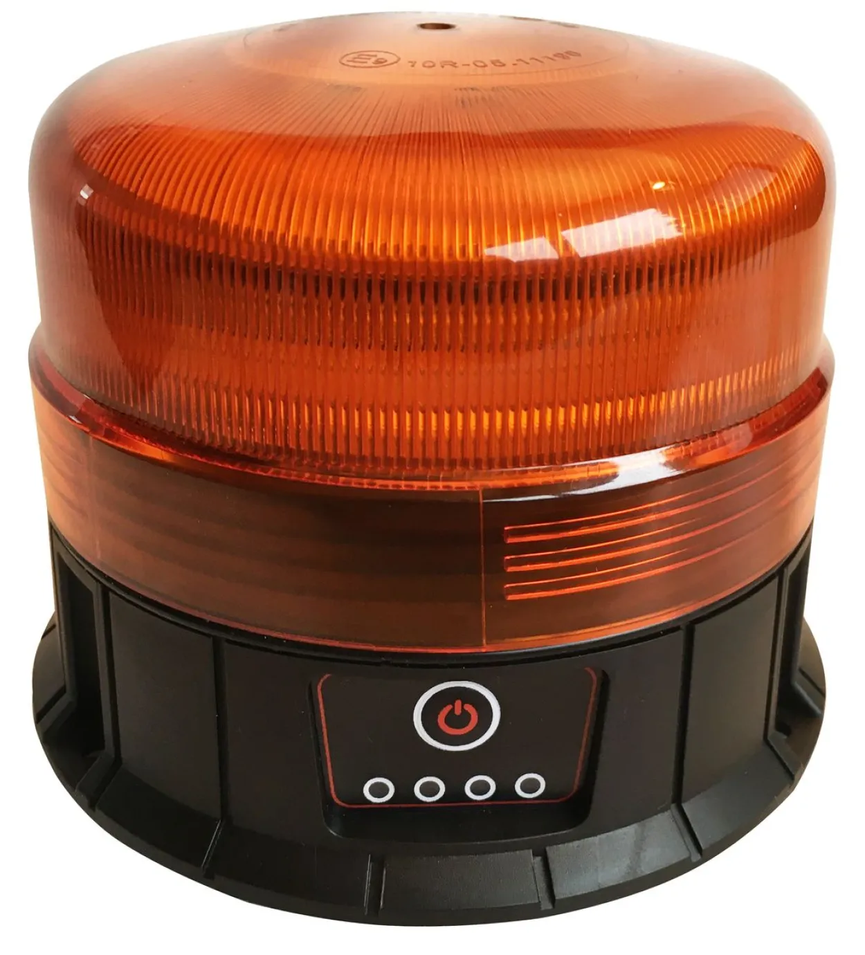Akku LED Rundumkennleuchte 12/24V,R65