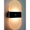 Akku-LED-Sensorwandleuchte - Oval