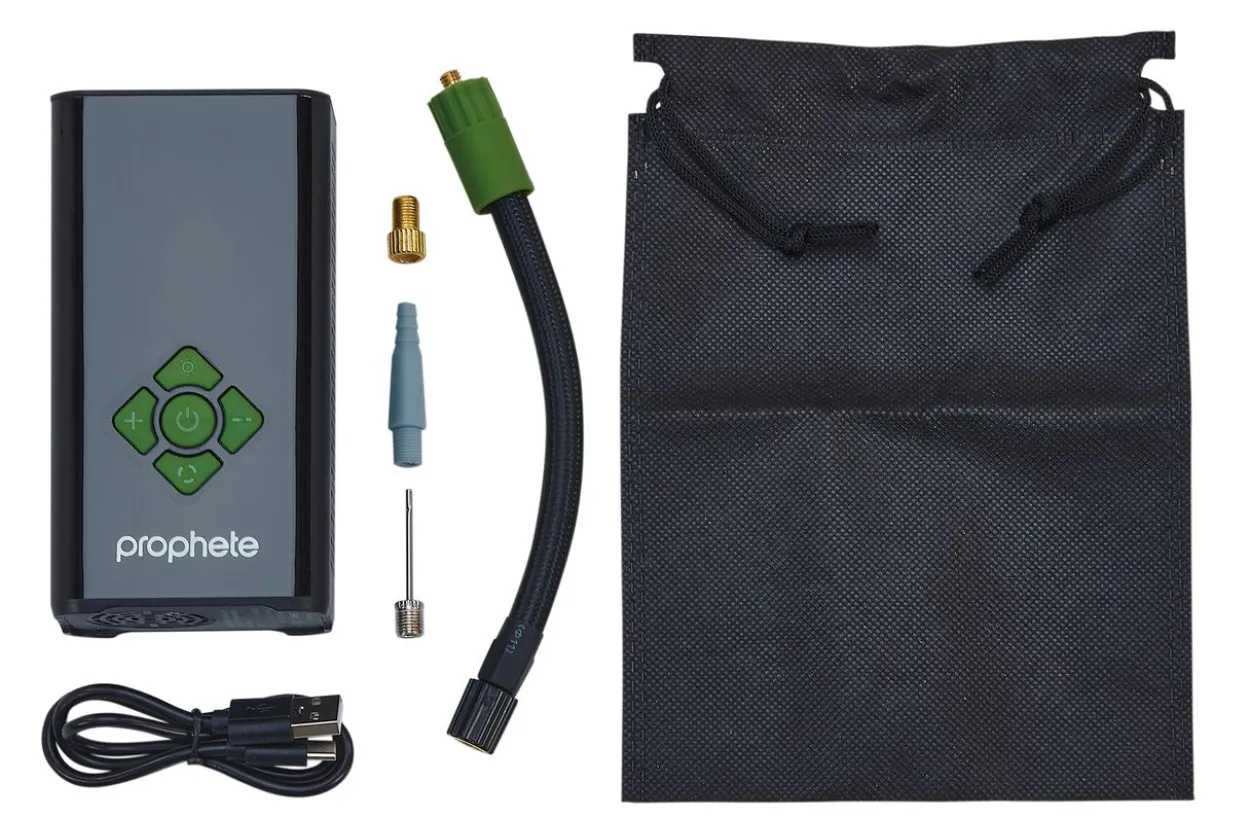 Akkupumpe mit Powerbank und LED Licht