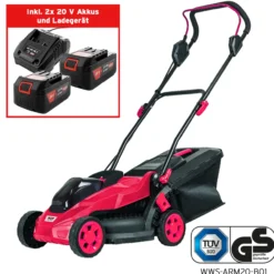 Akku Rasenmäher Brushless, 3 in 1, 20V