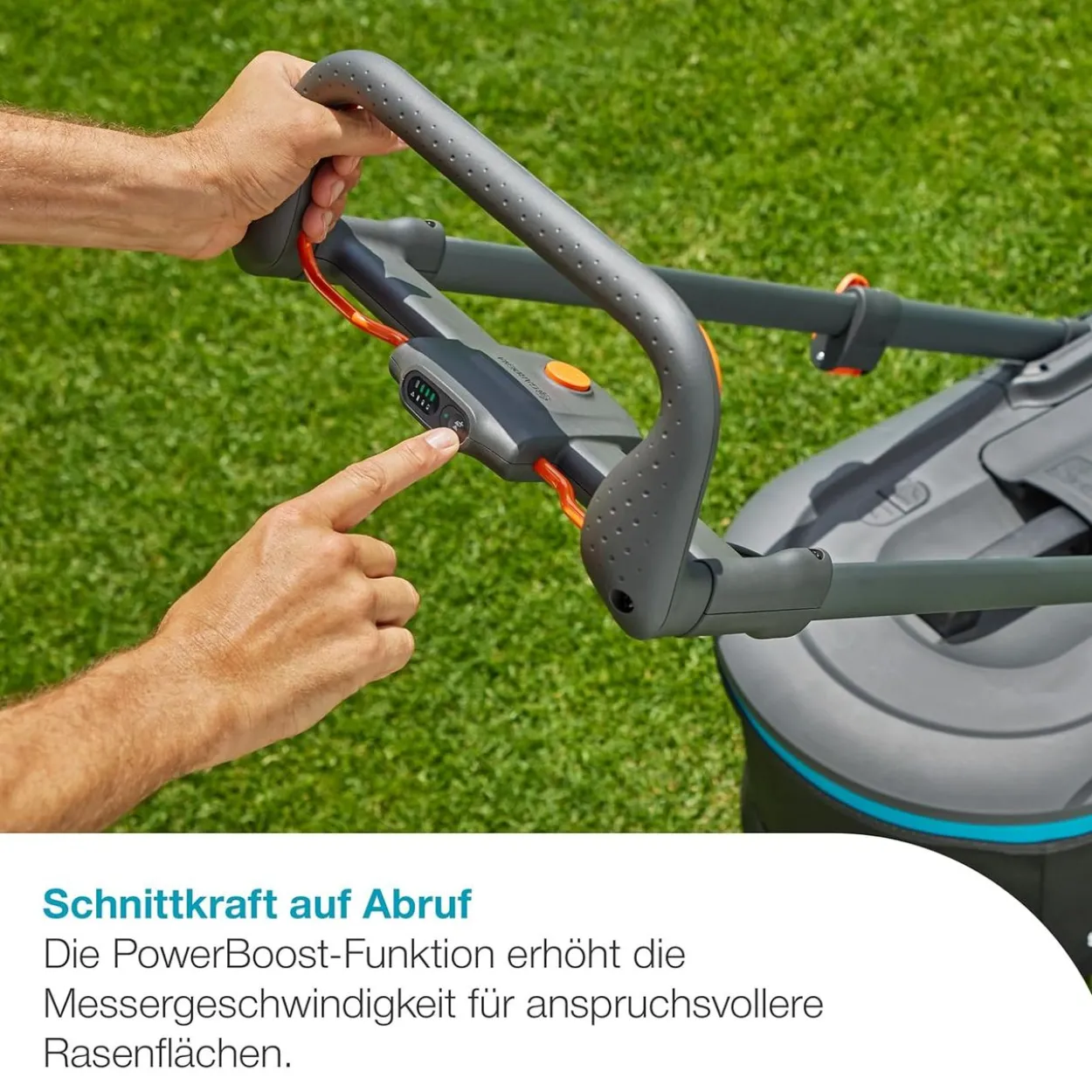 Akku-Rasenmäher PowerMax Duo 46/36V P4A Set 4.0