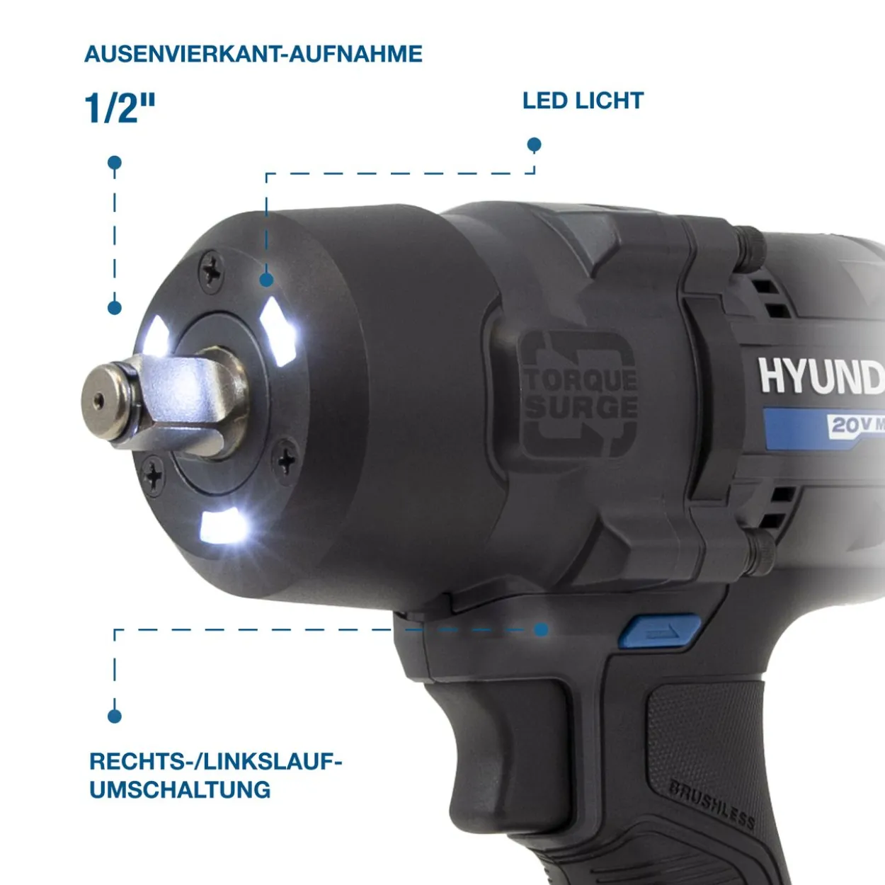 Akku-Schlagschrauber 20V IW20X-700-4A1