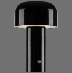 Akku- Tischleuchte AGNES, 1x LED-Board/1Watt/2700-5000Kelvin, IP20, Schwarz