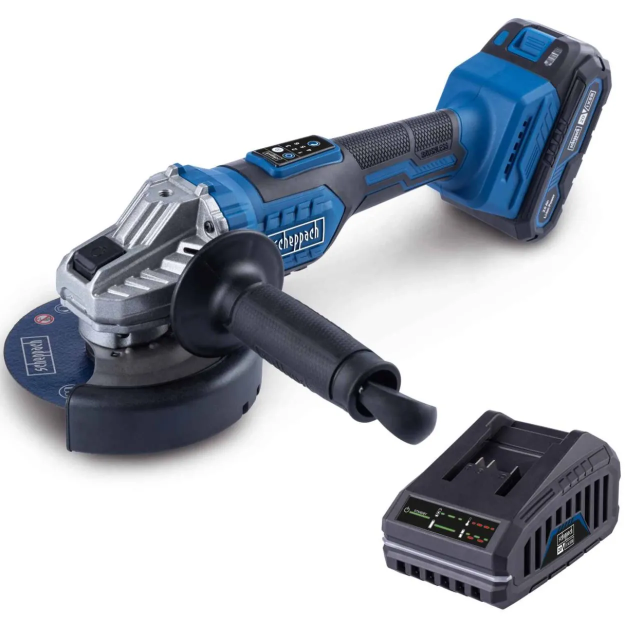 Akku-Winkelschleifer BC-AG125-X - SET S