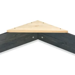 Aksent Holzsandkasten sechseckig