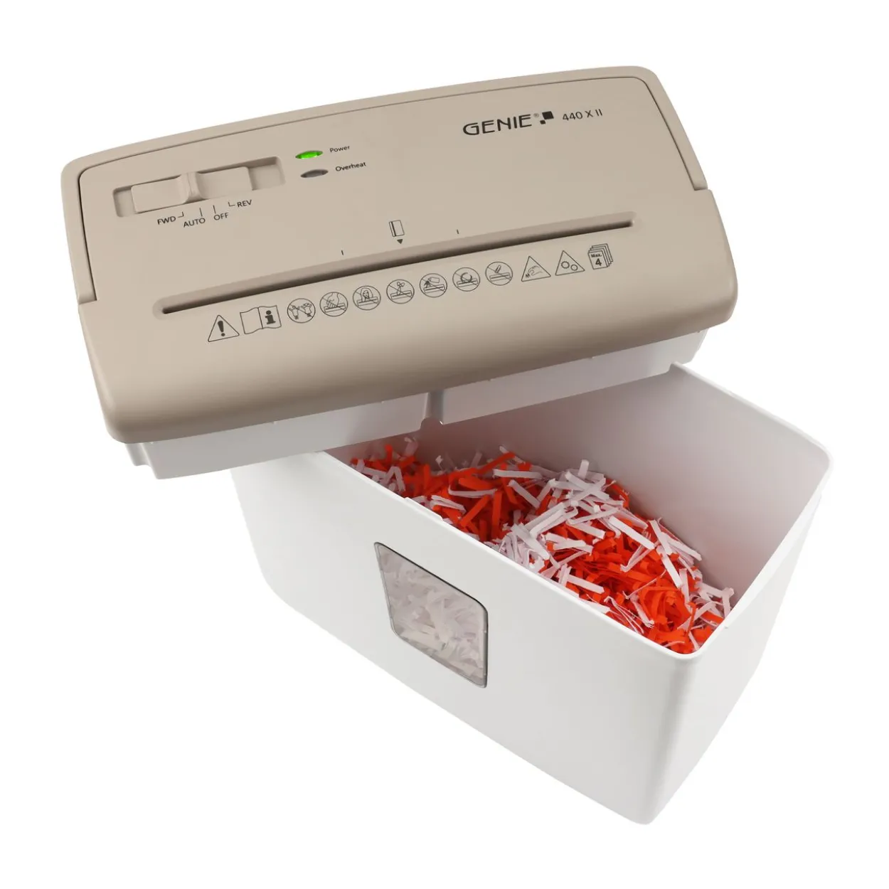 Aktenvernichter GENIE 440 X II, braun