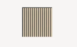 Akustikpaneel Eiche Natur, 4 Stk à 600×600×21,5 mm/1,44m² – Holzoptik