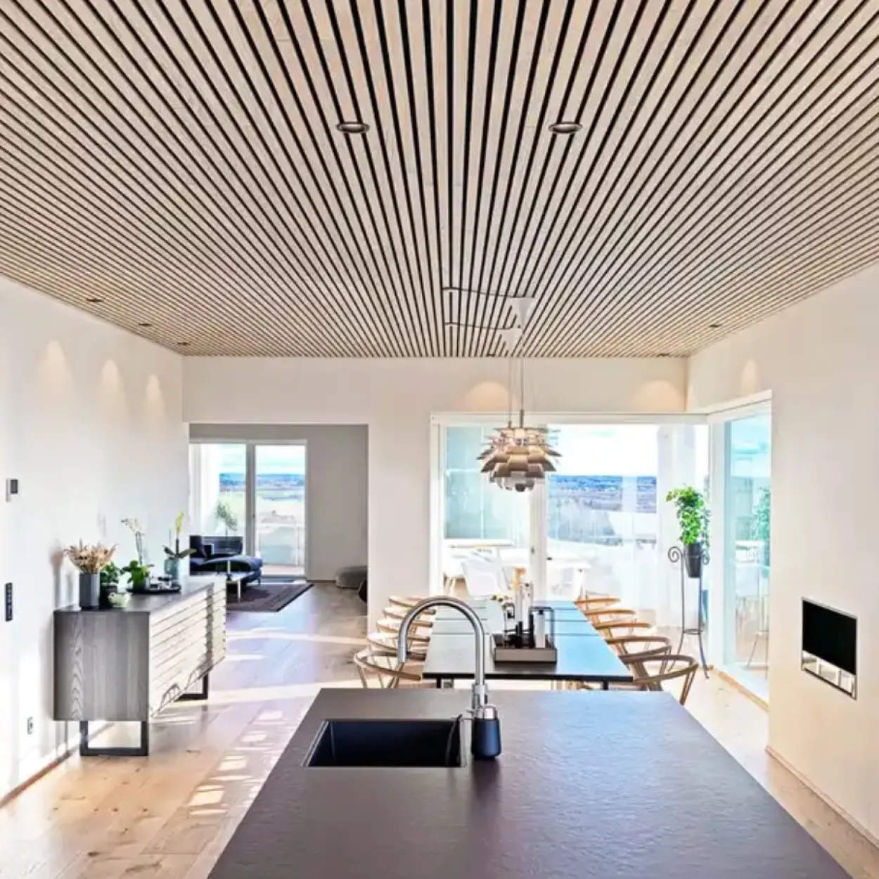 Akustikpaneel SONIC Light Oak 9x Paneele