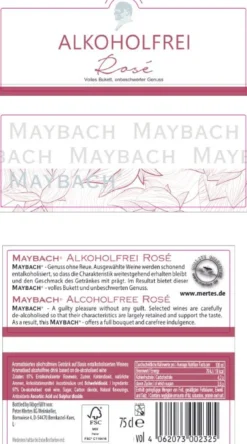 alkoholfreier Roséwein