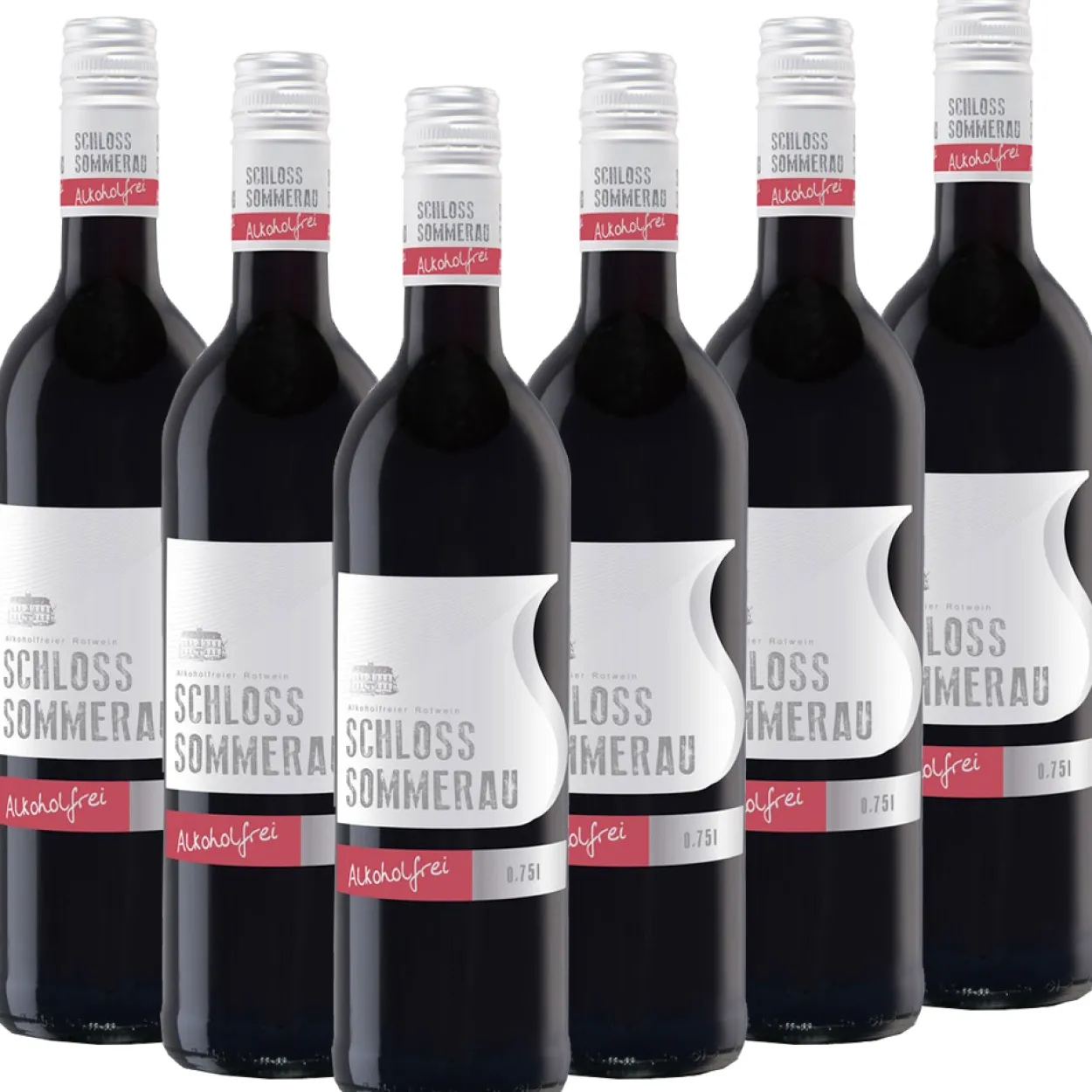 alkoholfreier Rotwein 0,75l - 6er Karton
