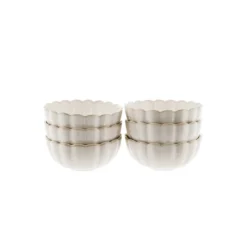 Almina Bloomy 6er-Set Dipschalen aus Porzellan 9 x 4,5 cm