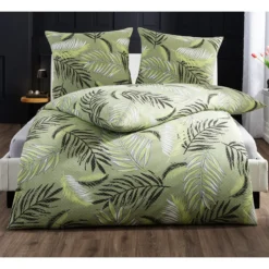 Aloe-Vera Jersey-Bettwäsche - ca. 135 x 200 cm