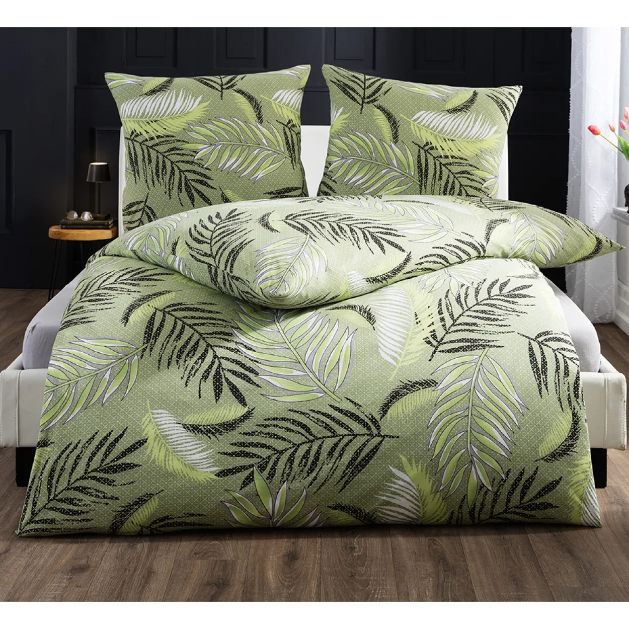 Aloe-Vera Jersey-Bettwäsche - ca. 135 x 200 cm