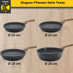Aluguss Pfanne TEXAS, 24 cm