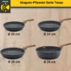 Aluguss Pfanne TEXAS, 28 cm