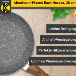 Aluminium Pfanne NEVADA, 28 cm