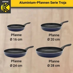 Aluminium Pfanne Troja, 28 cm