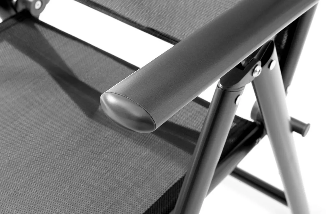 Aluminium-Sitzgruppe 7tlg. klappbar - Anthrazit