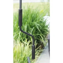 Alu Pergola mit beweglicher Entlüftung, ca. 300 x 300 x 230 cm - Anthrazit