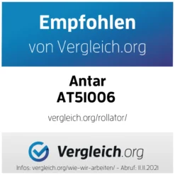 Alu Vierrad-Rollator Leichtgewicht AT51006