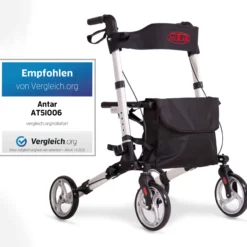 Alu Vierrad-Rollator Leichtgewicht AT51006