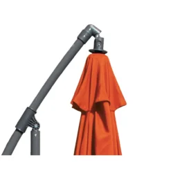 Ampelschirm -Aluminium , Ø ca. 3 m – Terrakotta