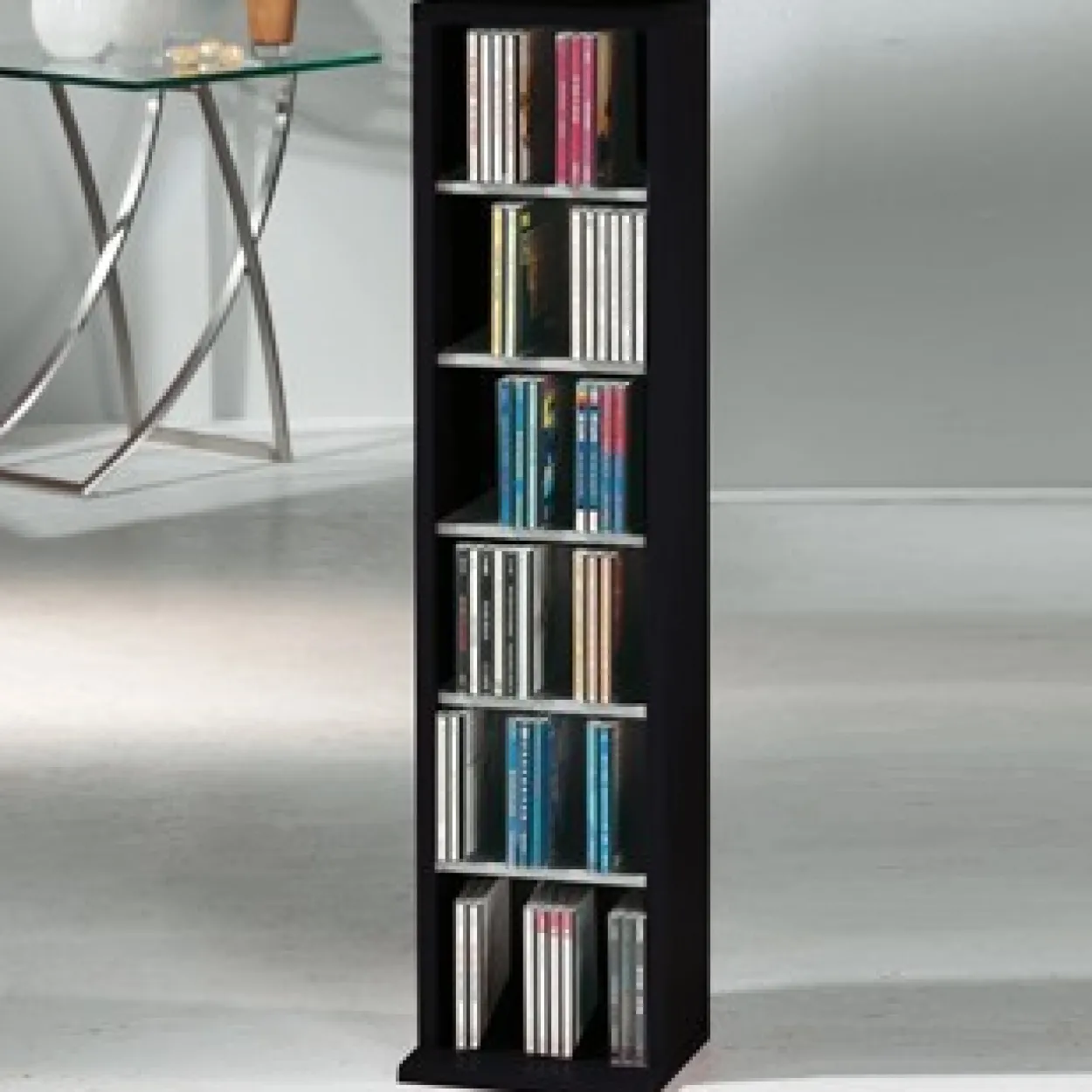 Anbauprogramm Elementa Regal / Schrank schwarz