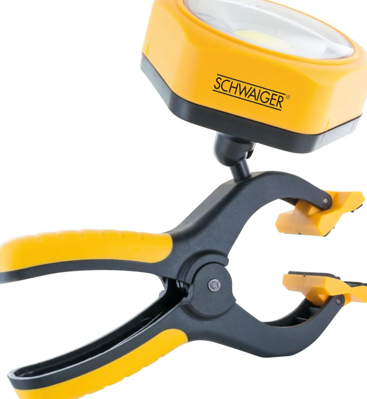 Arbeitsleuchte mit abnehmbarer Klammer